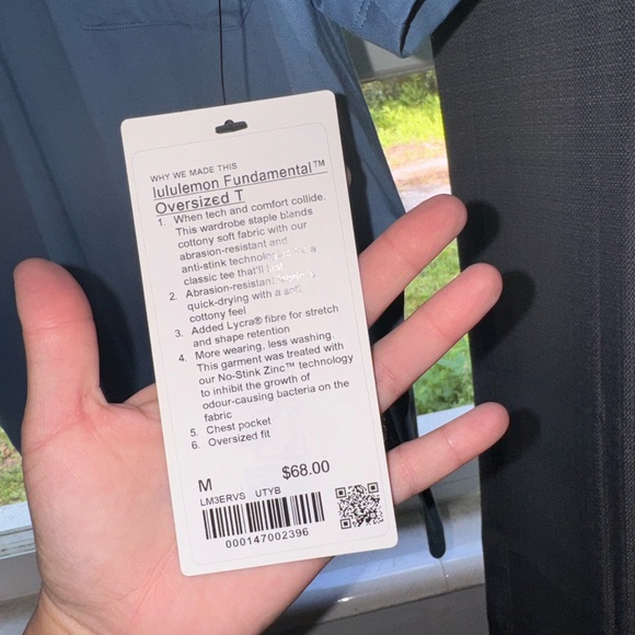 Mens Lululemon Shirt Size M - Picture 2 of 3